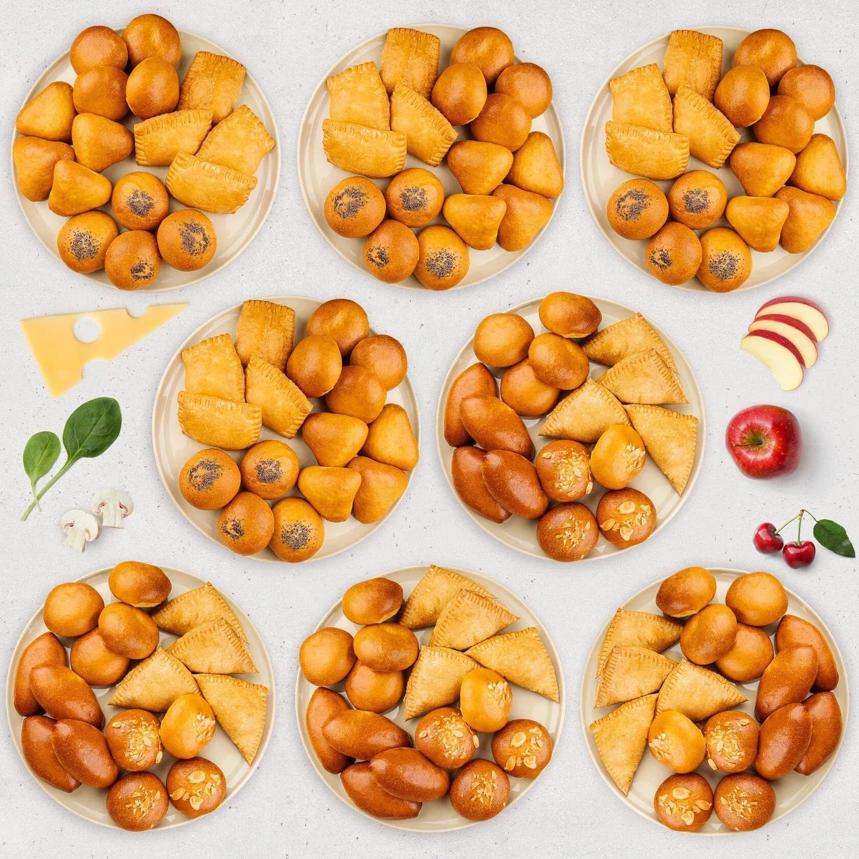 Пирожков захотелось на 20-30 человек