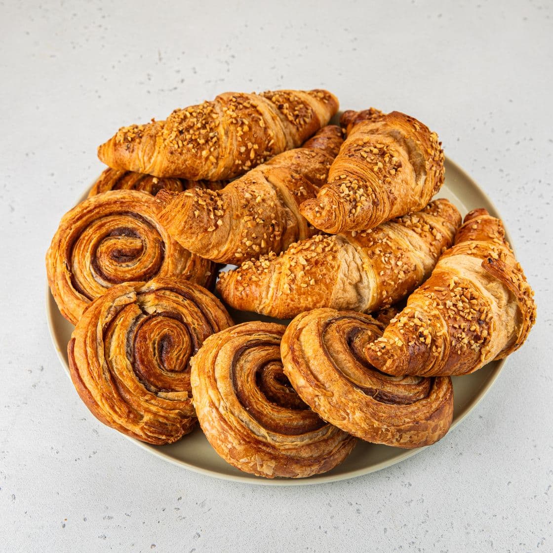 Сет круассанов и улиток