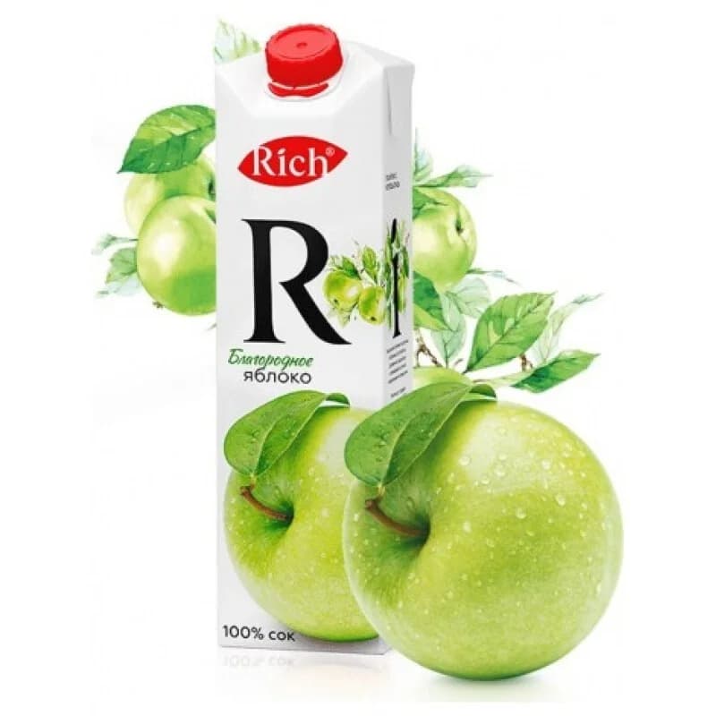 Сок 1л "Rich" Яблоко