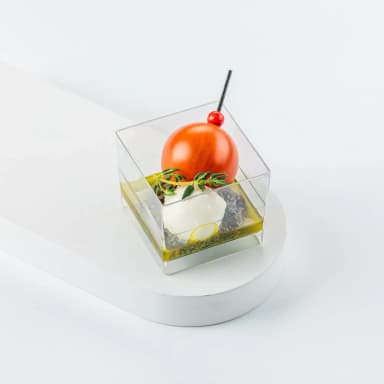 Томаты черри с мини-моцареллой