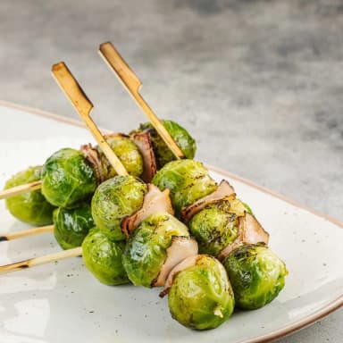 Брюссельская капуста с беконом