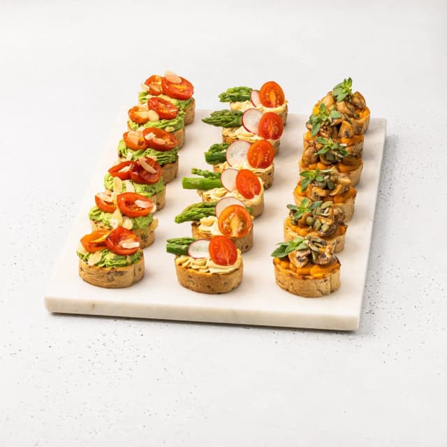 Сет вегетарианских брускетт №2