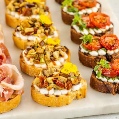 Сет итальянских брускетт