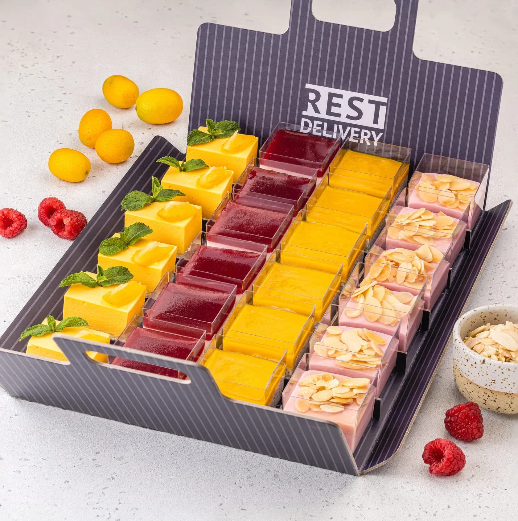 Сет десертов "Тропический квартет"