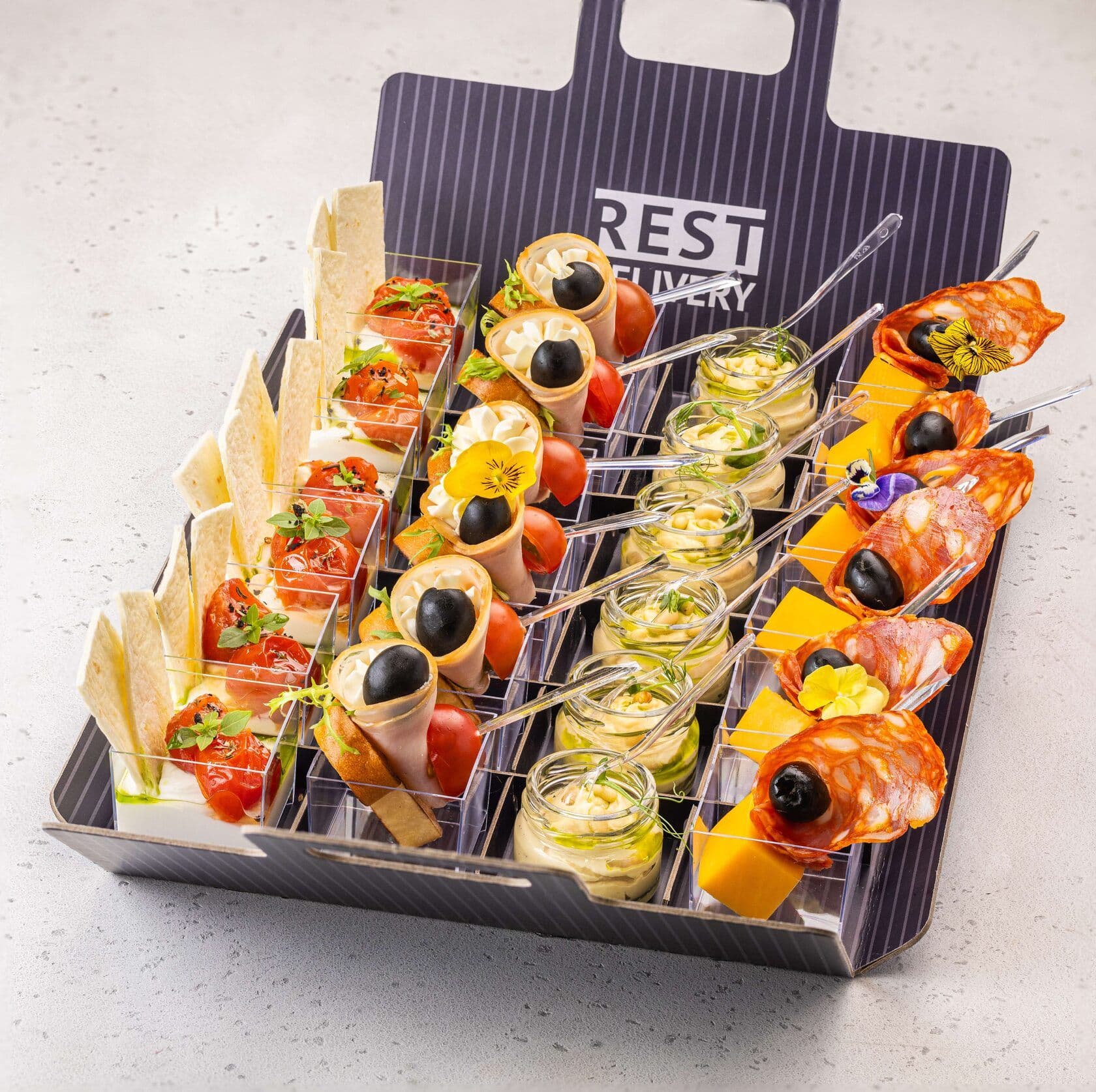 Сет канапе "Средиземноморский"