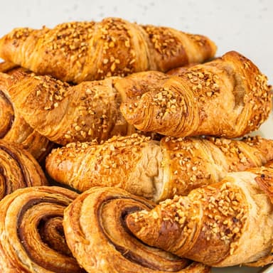 Сет круассанов и улиток