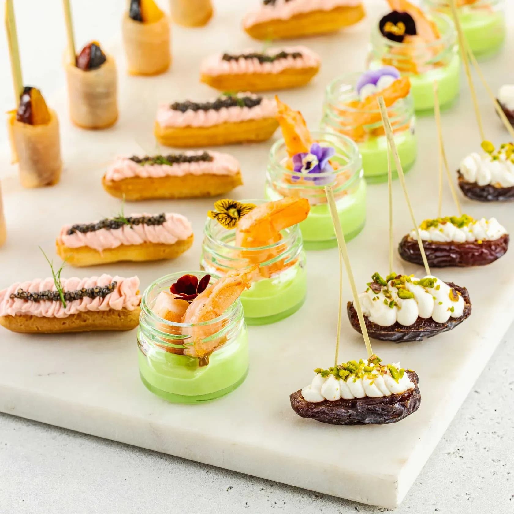 Сет авторских итальянских канапе