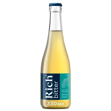 Напиток Rich "bitter lemon", 330 мл стекло