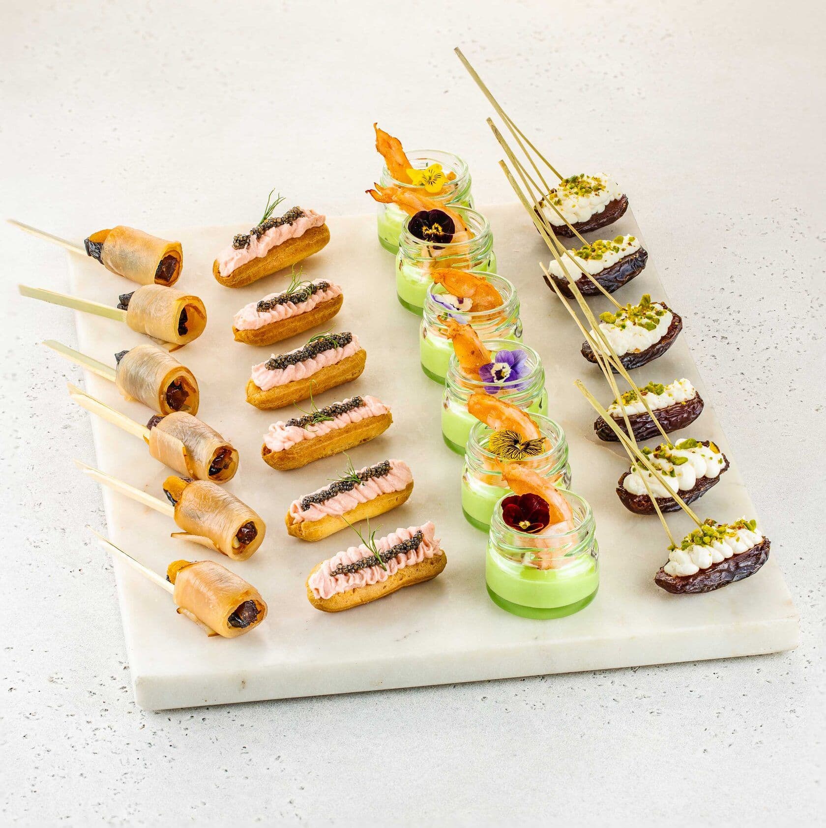 Сет авторских итальянских канапе