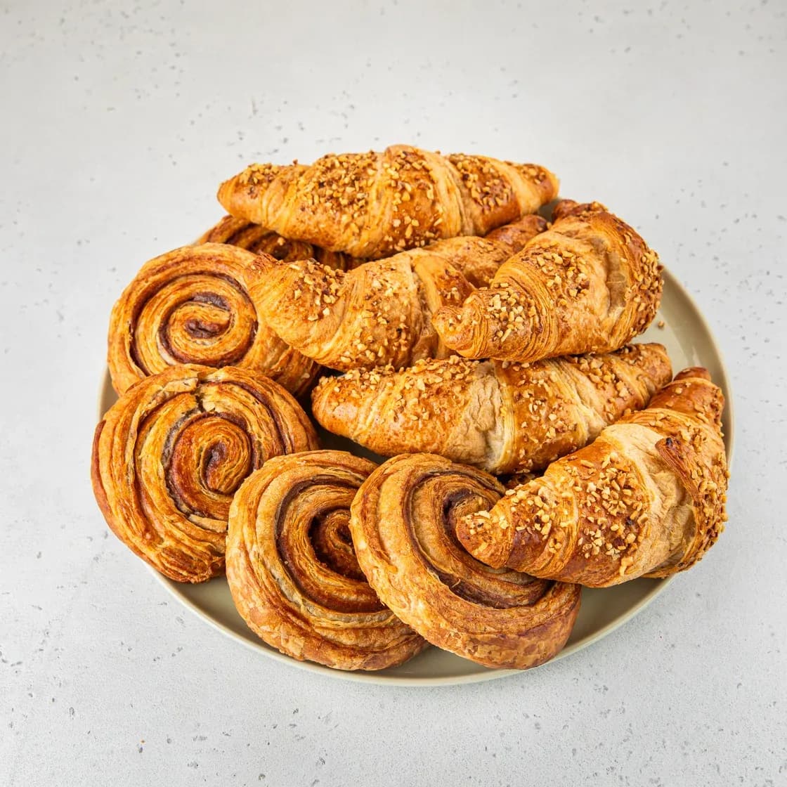 Сет круассанов и улиток