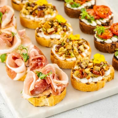 Сет итальянских брускетт