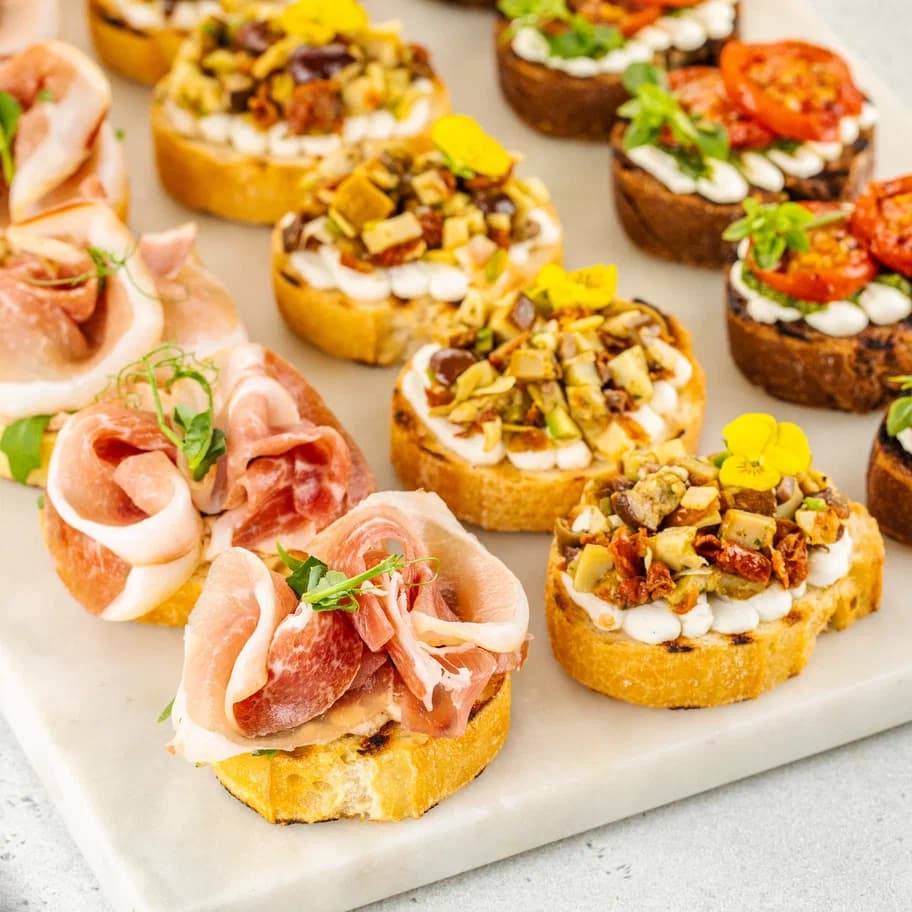 Сет итальянских брускетт