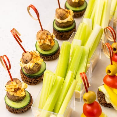 Сет вегетарианских канапе "Antipasti"