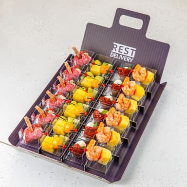 Канапе «Под вино» ассорти № 2