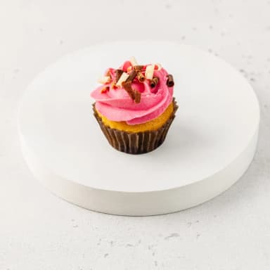 Капкейк с черной смородиной