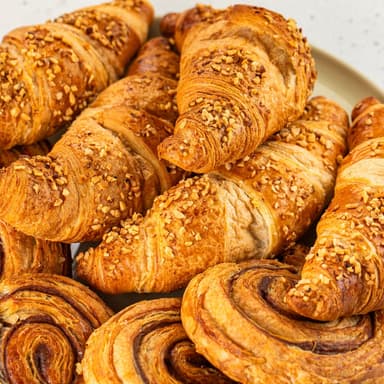 Сет круассанов и улиток