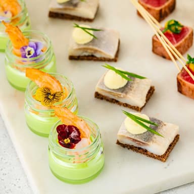 Сет канапе из морских деликатесов