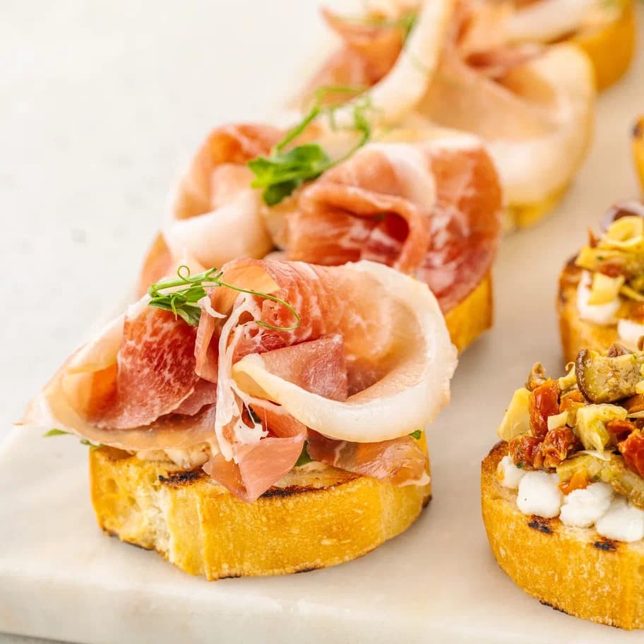 Сет итальянских брускетт