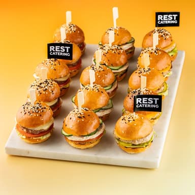 Classic mini burgers