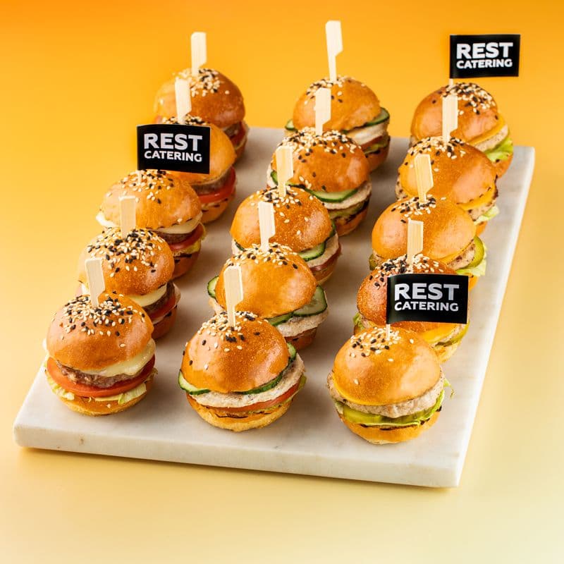 Classic mini burgers