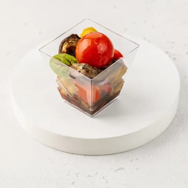 Салат из овощей на гриле