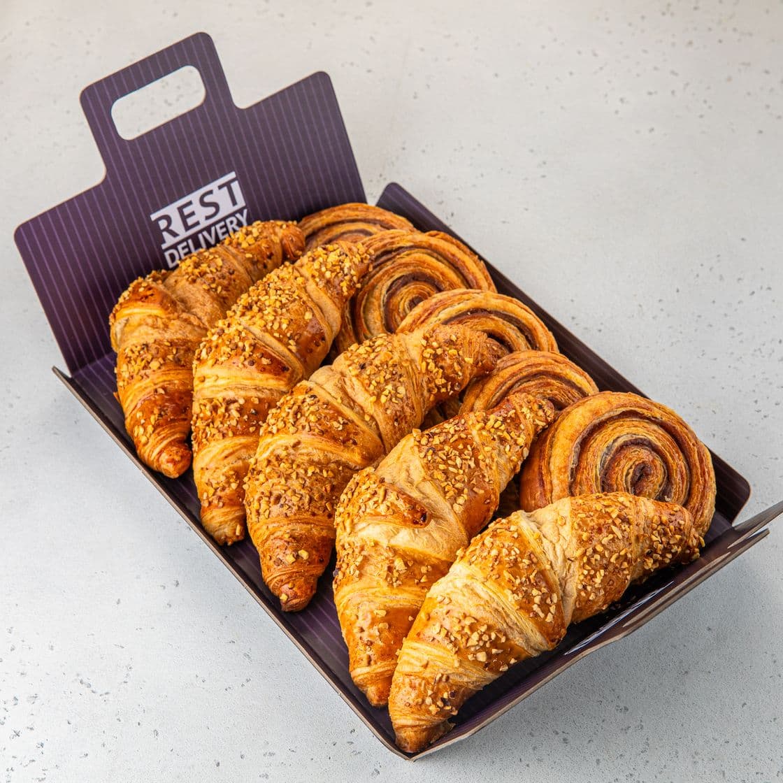 Сет круассанов и улиток