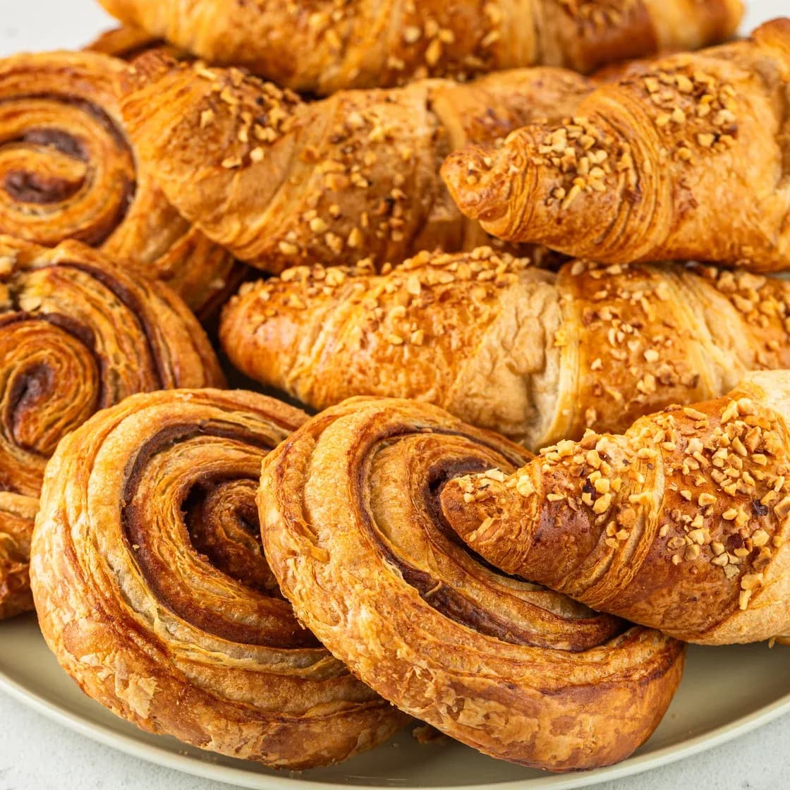 Сет круассанов и улиток