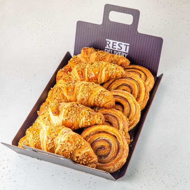 Сет круассанов и улиток