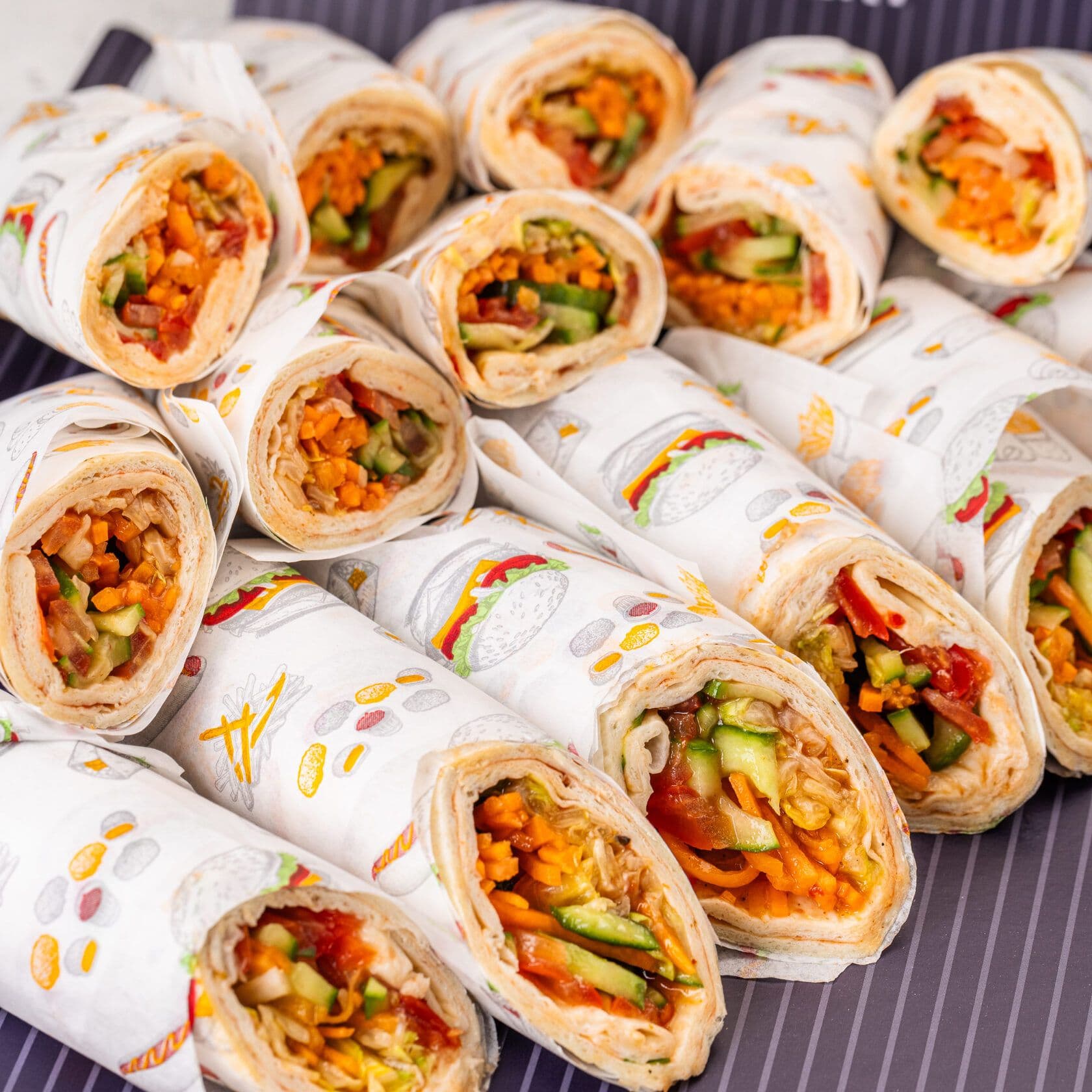 Сет овощных роллов