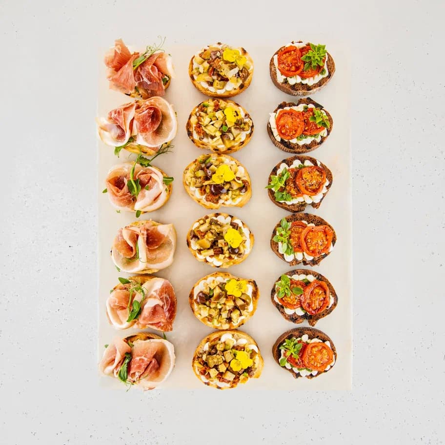 Сет итальянских брускетт