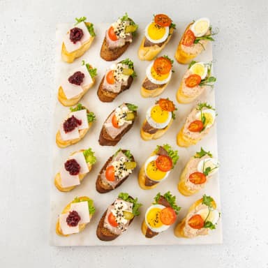 Сет авторских брускетт № 1