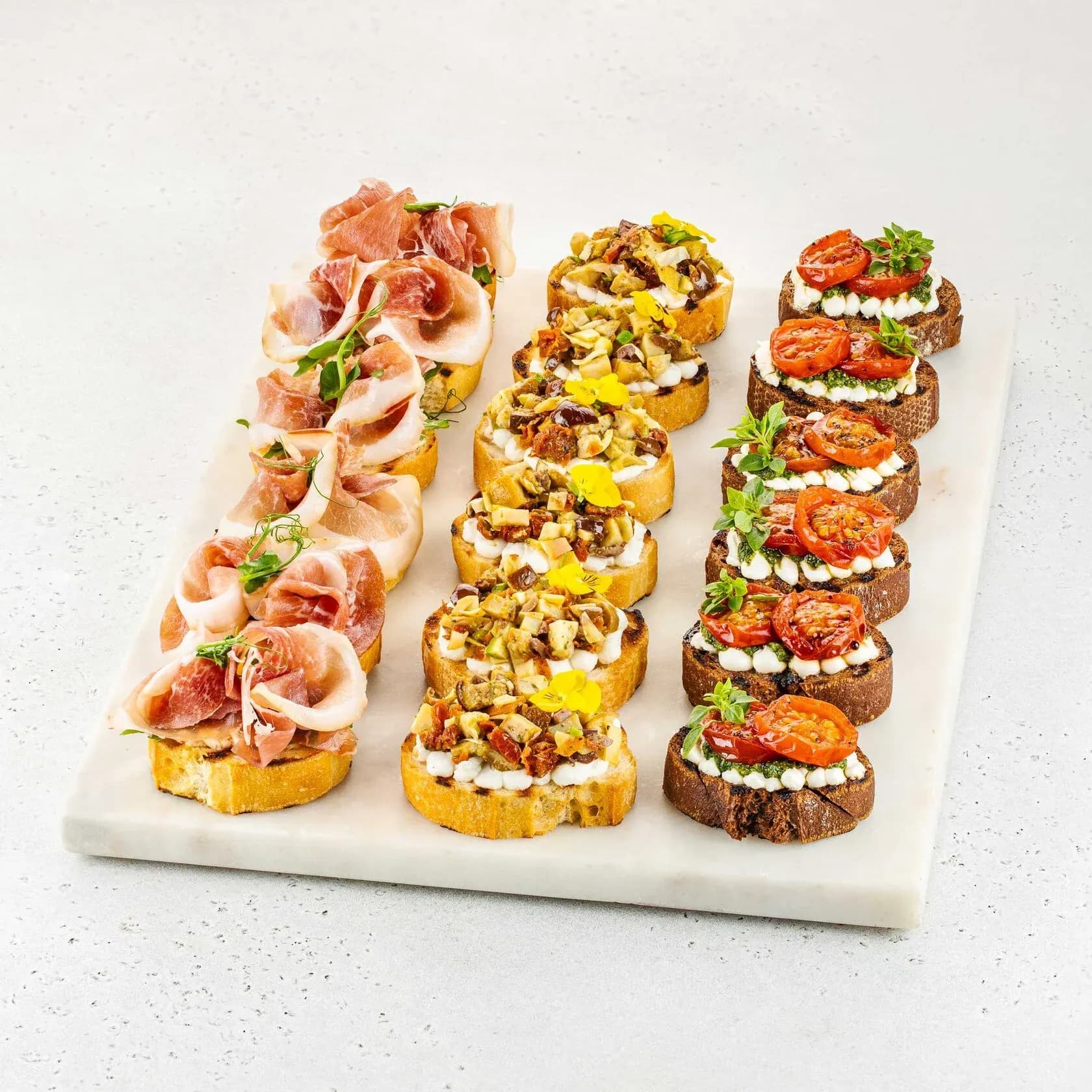 Сет итальянских брускетт