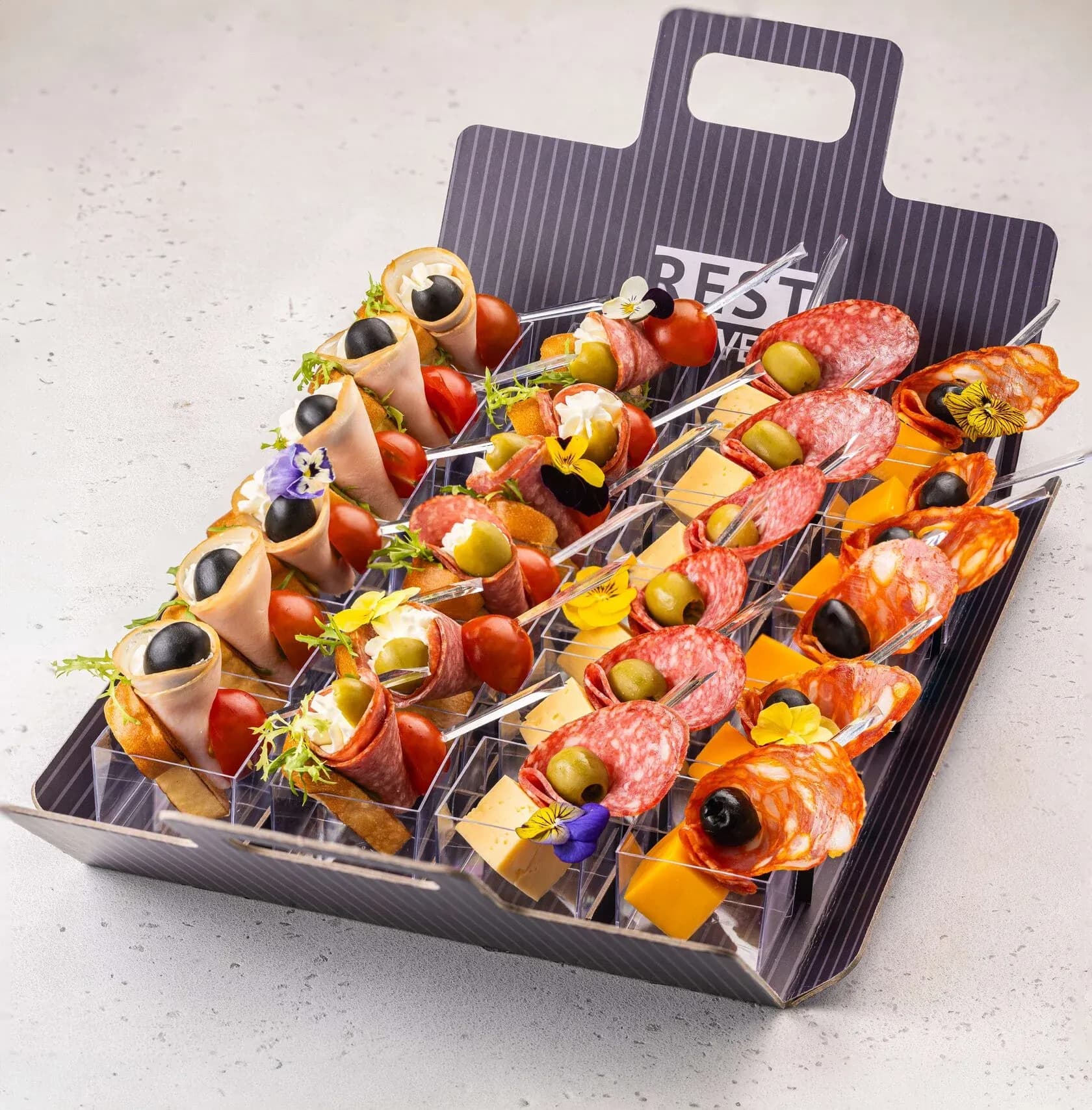 Сет канапе "Деликатный"