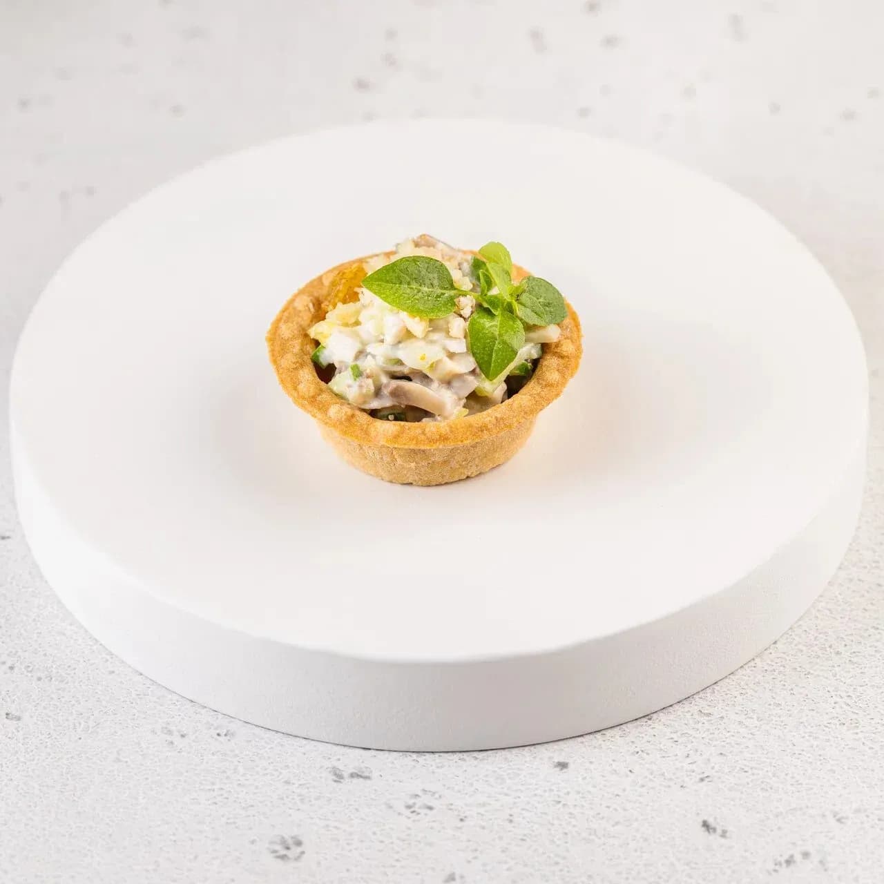 Тарталетка с цыплёнком