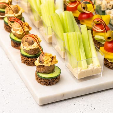 Сет вегетарианских канапе "Antipasti"