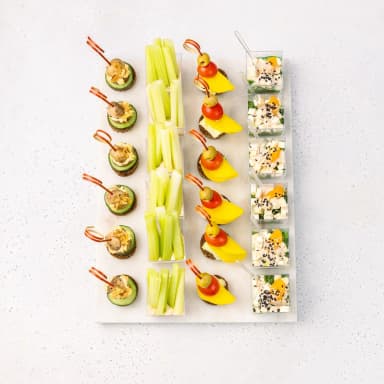 Сет вегетарианских канапе "Antipasti"