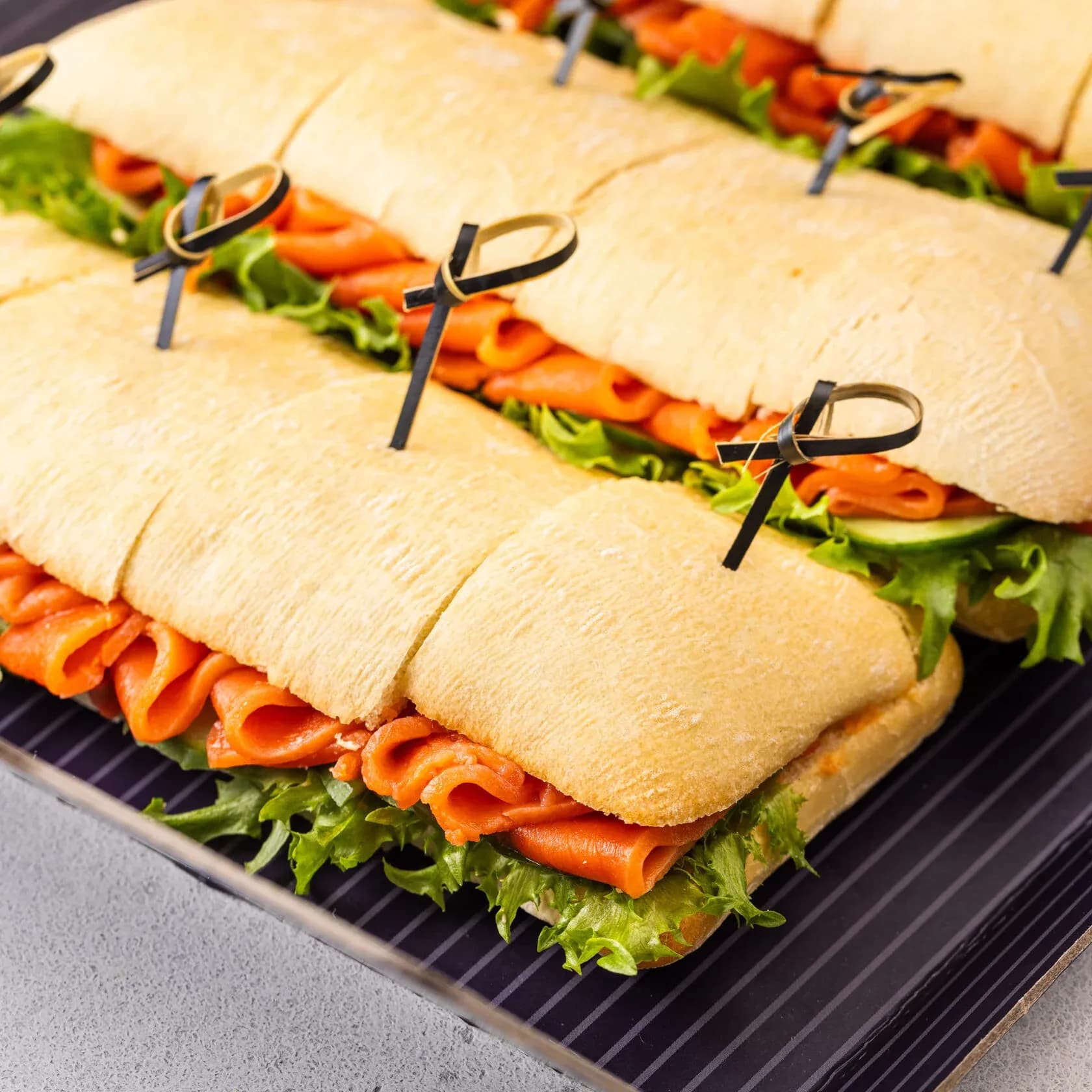 Панини с рыбой