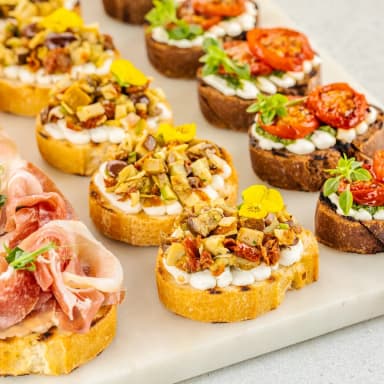 Сет итальянских брускетт