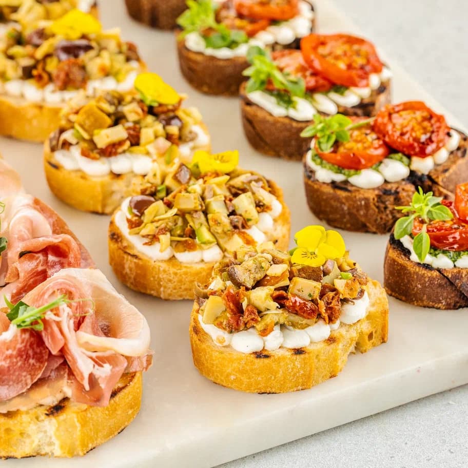 Сет итальянских брускетт