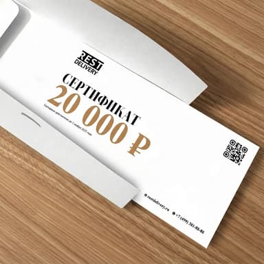 Подарочный сертификат на 20 000 ₽