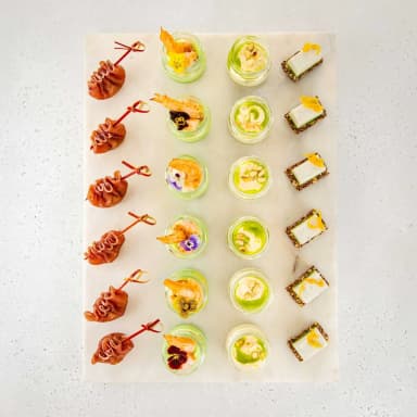 Сет винных закусок с дорблю и горгонзолой