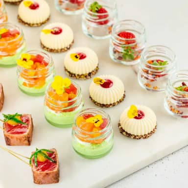 Сет канапе из рыбных и сырных деликатесов