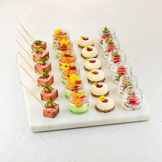 Сет канапе из рыбных и сырных деликатесов