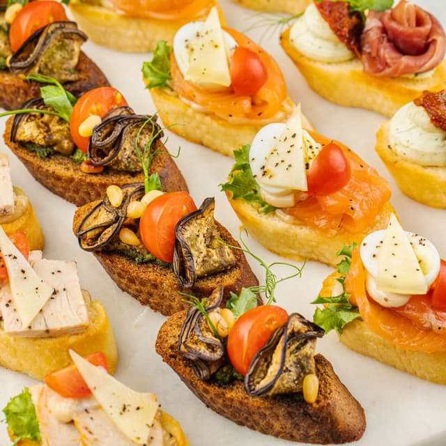 Сет авторских брускетт № 2