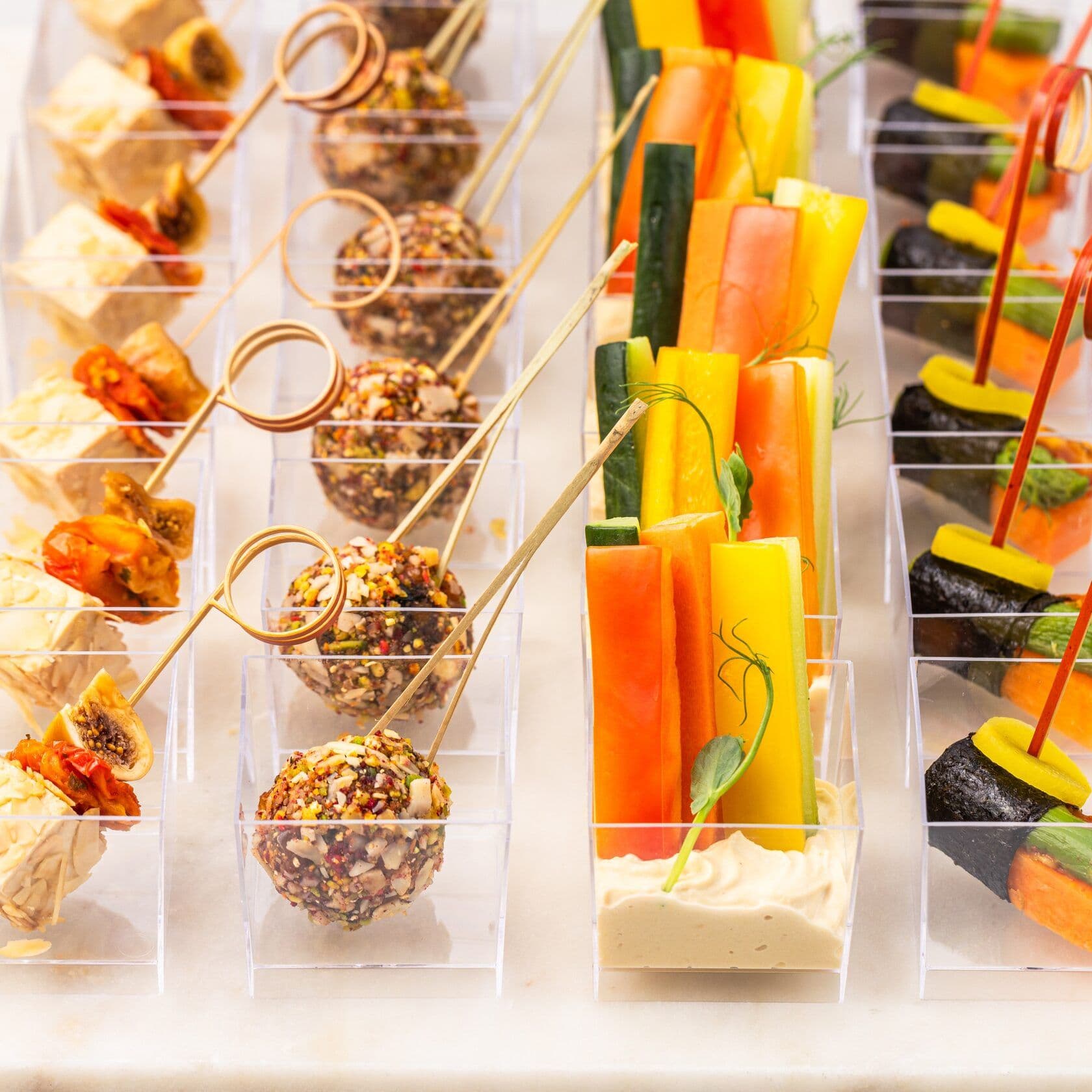 Сет вегетарианских канапе "Veggie"