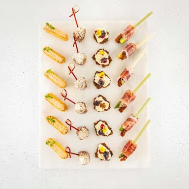 Сет канапе с грюйером и пармской ветчиной