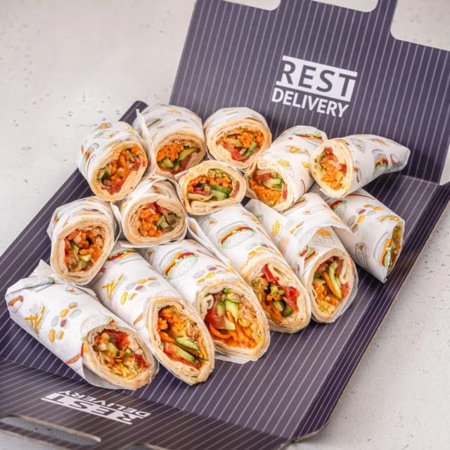 Сет овощных роллов