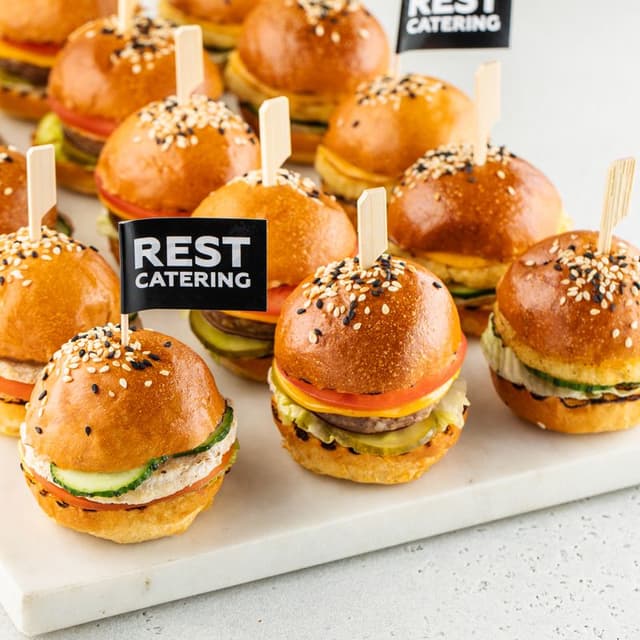 Set of meat burgers Set of meat burgers