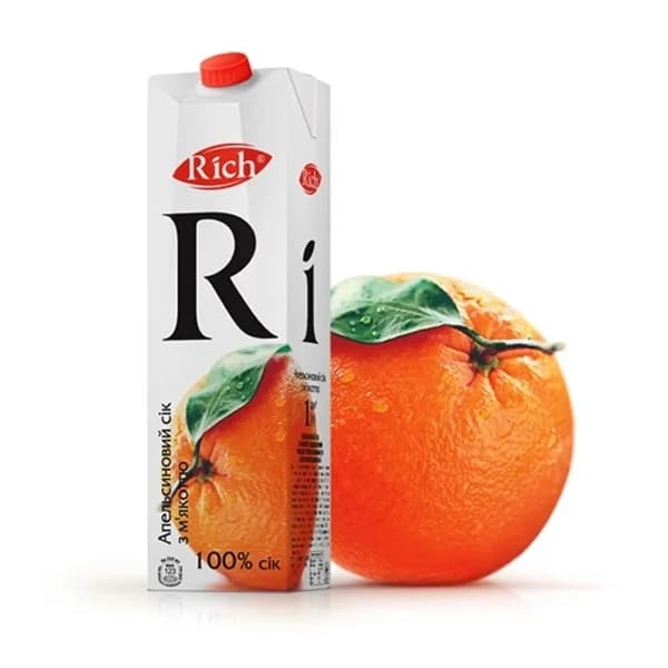 Сок 1л "Rich" Апельсин