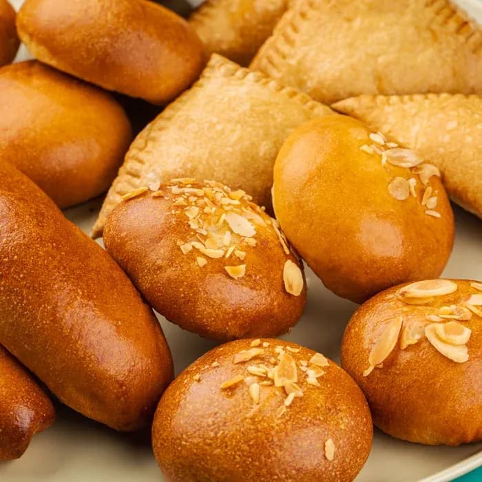 Мини-пирожок с яблоком